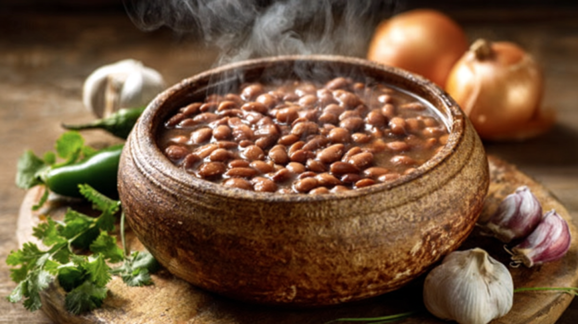 Authentic Mexican Frijoles Recipe Traditional Pinto Beans Cooked to Perfection