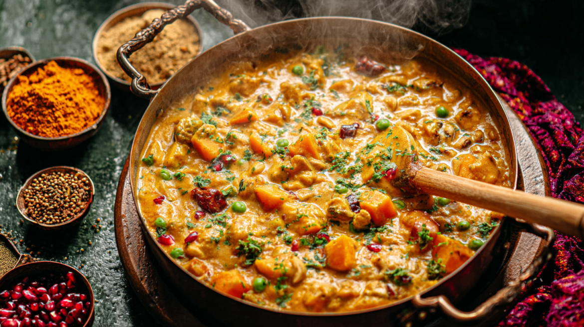 Navratan Korma Recipe – A Royal Vegetarian Curry with Rich Flavors