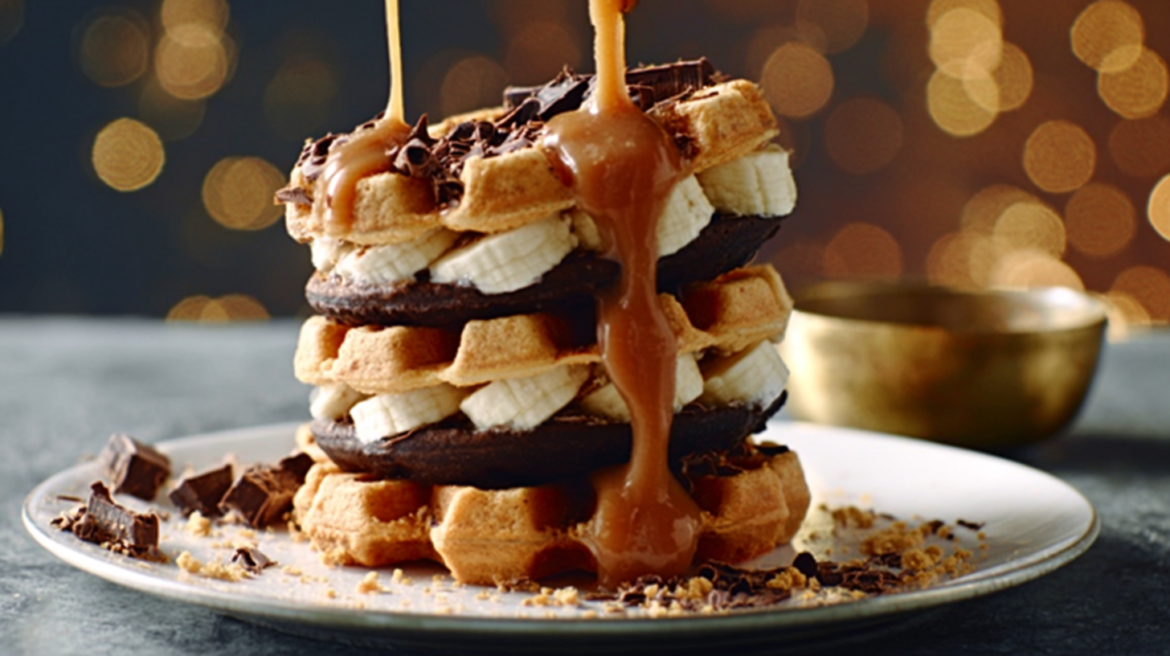 Banoffle Recipe A Sweet Twist of Waffles Meets Banoffee Magic