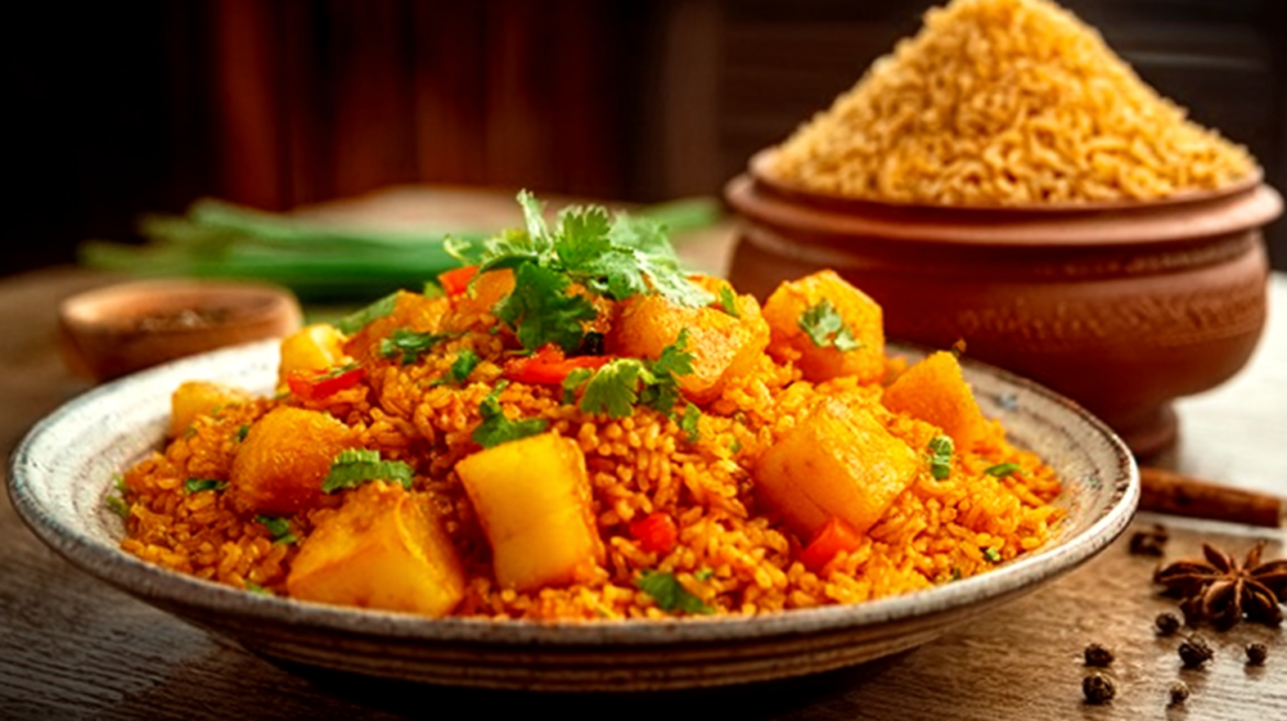 Tasty Indian Curry Apple and Deep Fried Rice Recipe You’ll Love