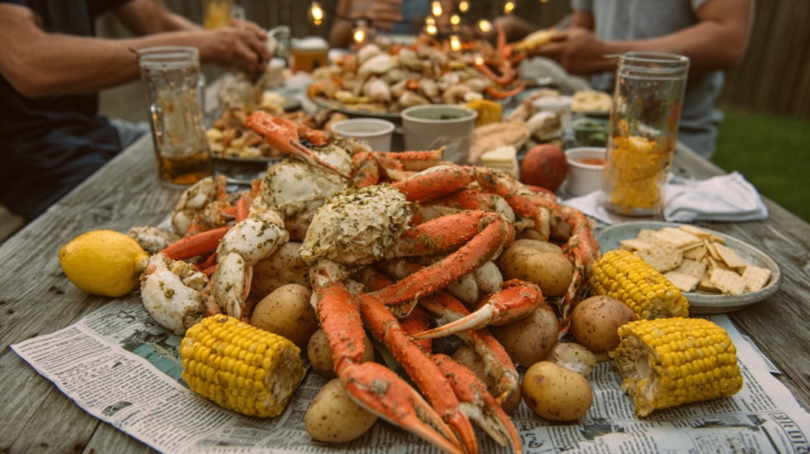 Alaskan Seafood Boil A Flavorful Feast from the Heart of the Sea