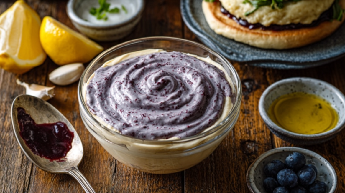 Blue Jam Garlic Aioli Recipe Mayonnaise A Sweet and Savory Delight