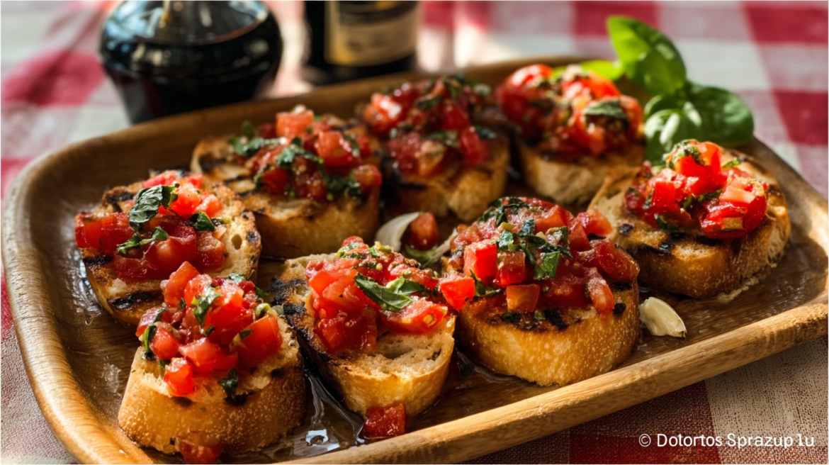Bruschetta Bliss Recipe How to Create a Delicious Italian Appetizer