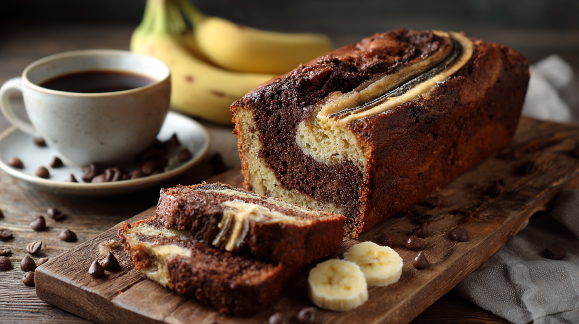 Chocolate Banana Swirl Loaf Cake A Deliciously Swirled Treat