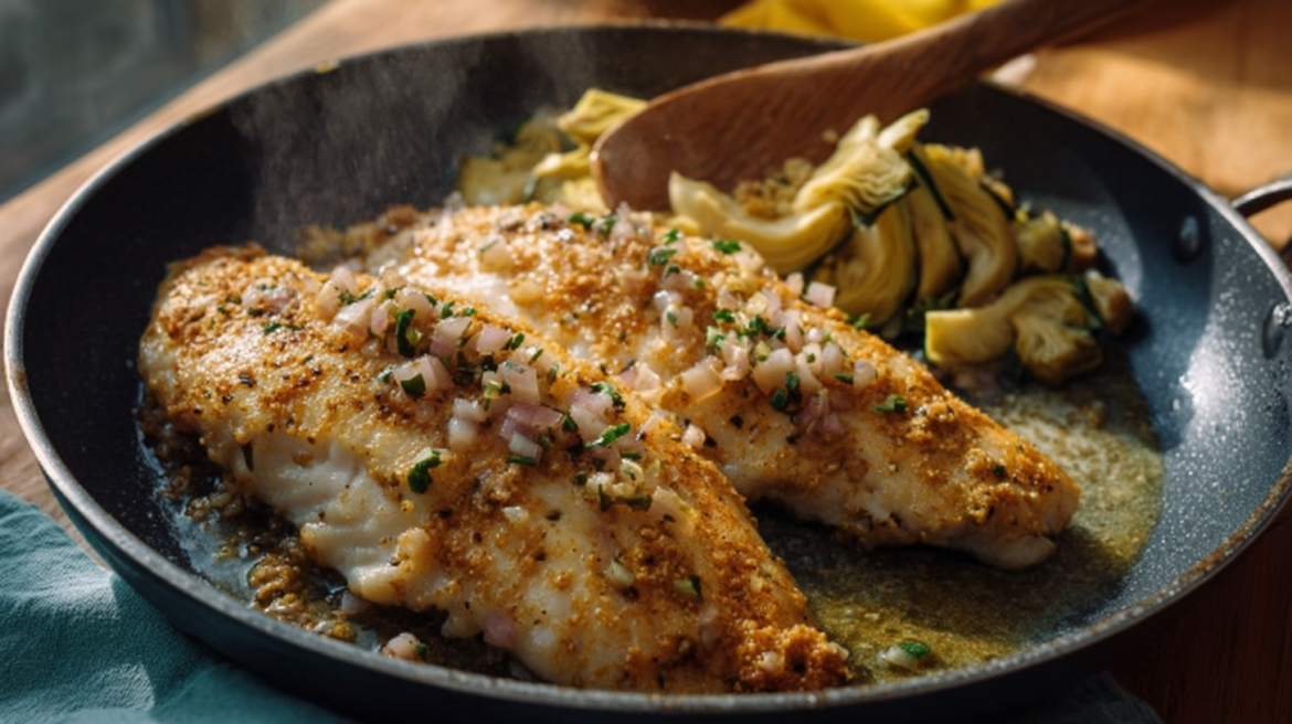 Creamy Tilapia with Artichokes A Delectable Culinary Experience