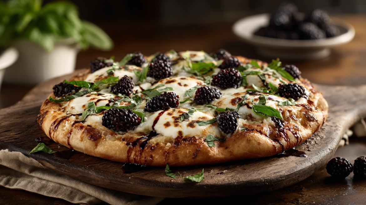Easy Blackberry Basil Pizza A Flavorful Twist on Traditional Pizza