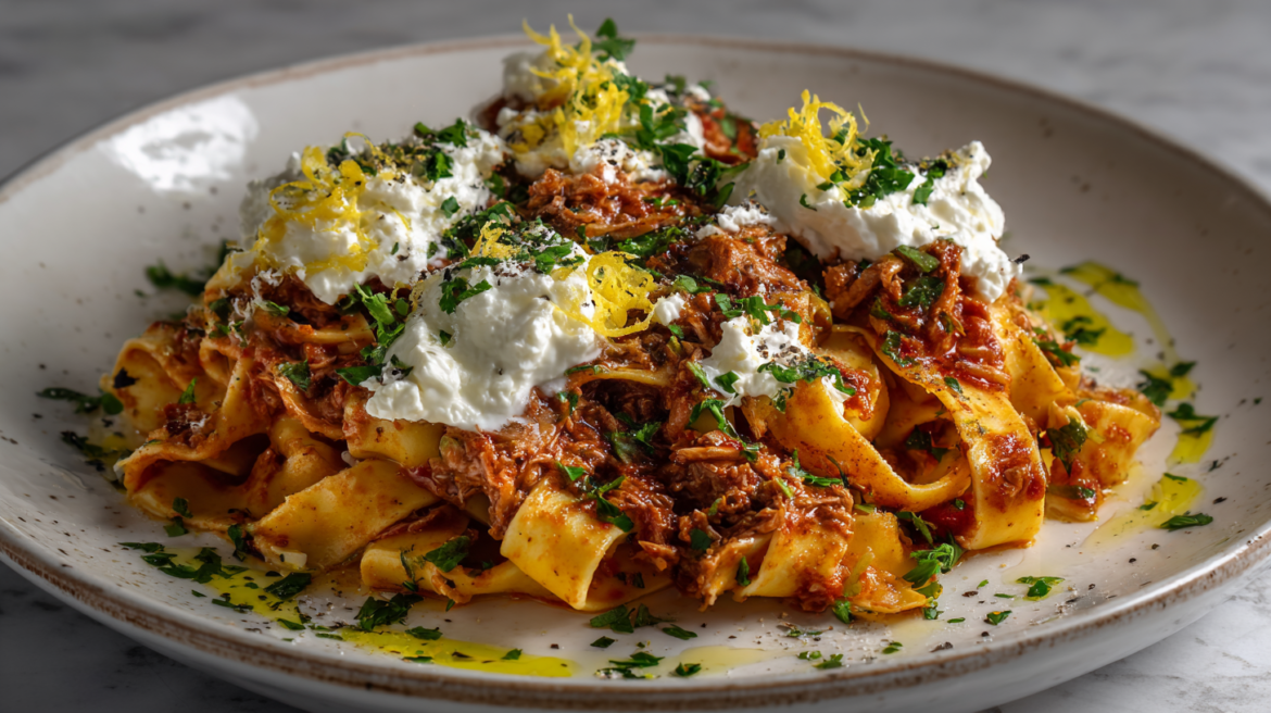 Lamb Ragu d'Abruzzo A Traditional Italian Comfort Food