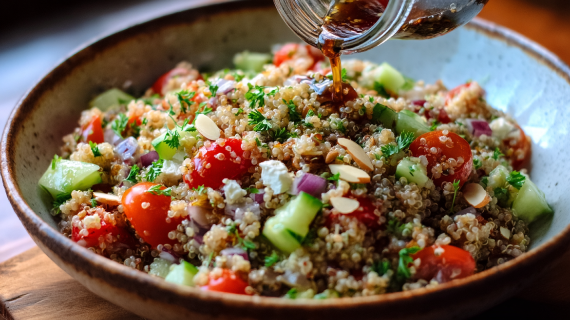 Quinoa salad dressing with balsamic vinegar The Ultimate Guide