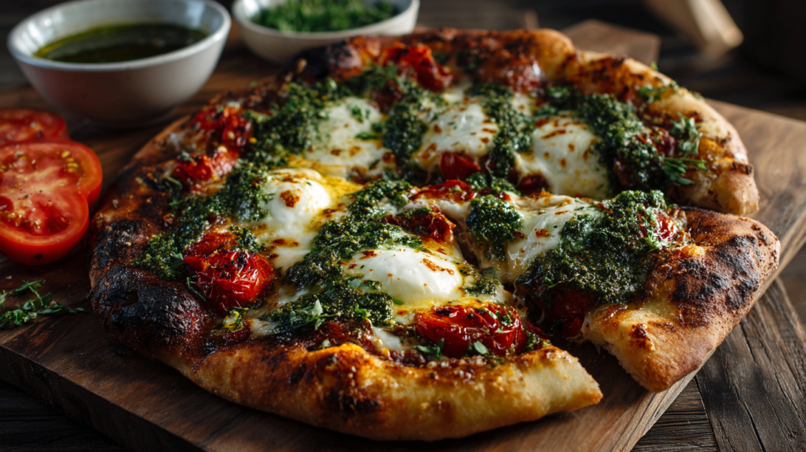 Tomato Halves Chimichurri Recipe for Pizza Step-by-Step Guide