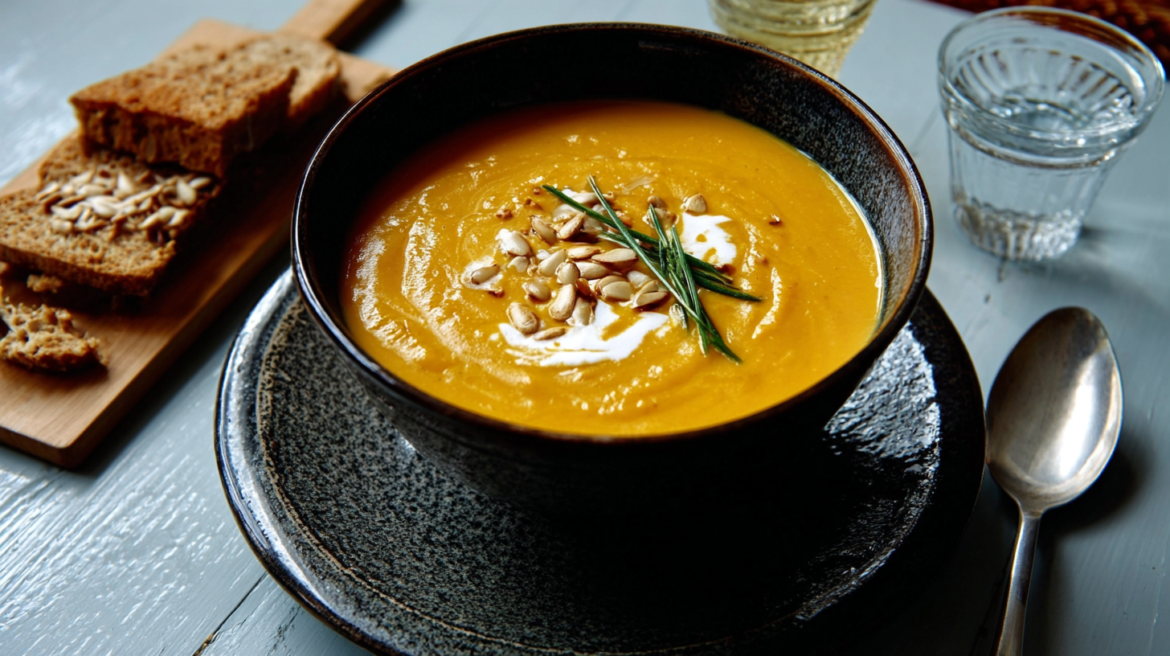 Butternut squash and ginger soup jamie oliver