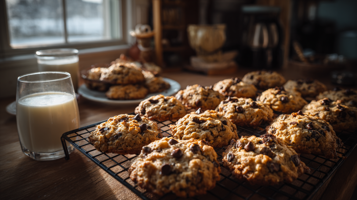 Copycat Potbelly Oatmeal Chocolate Chip Cookies Recipe