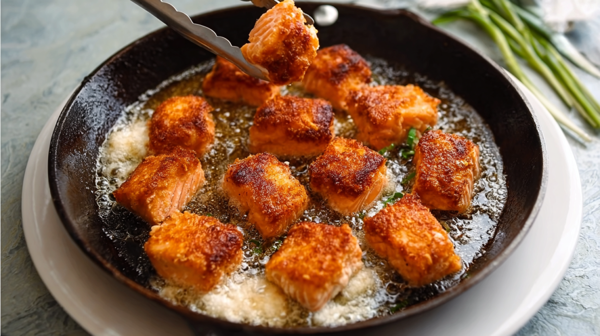 Fried Salmon Bites Recipe Quick, Easy, and Flavorful