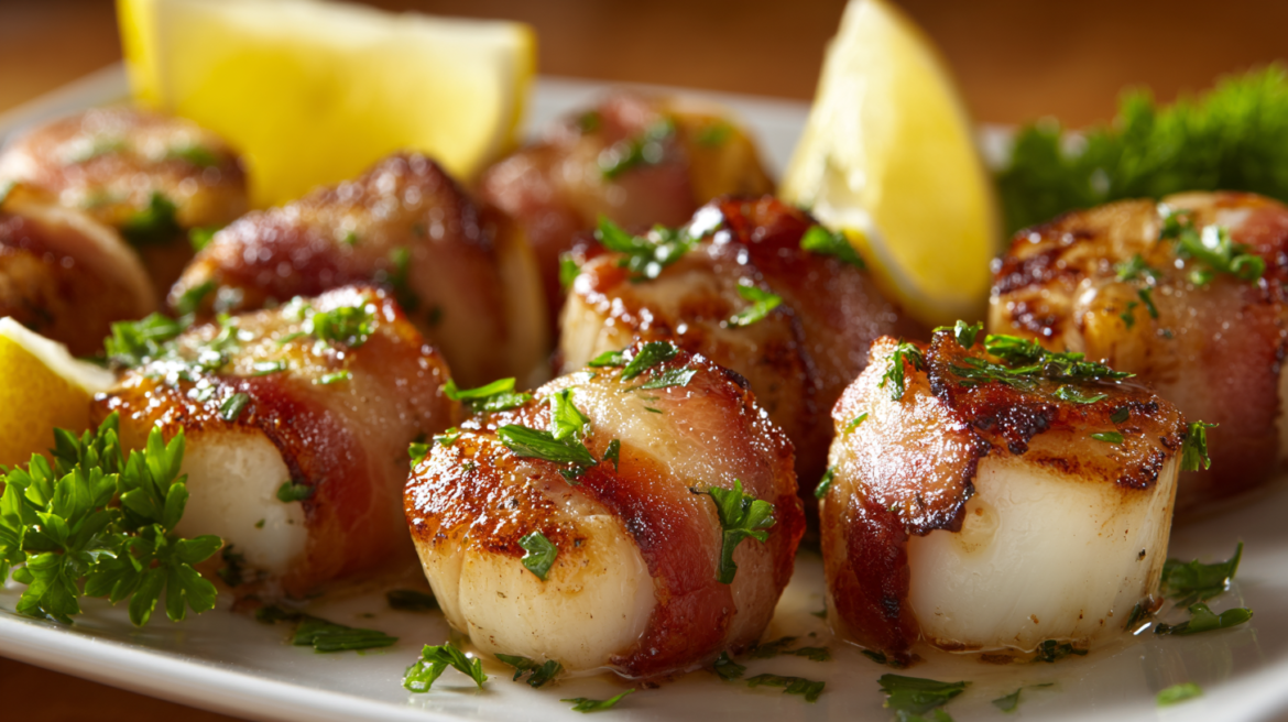 Air Fryer Bacon-Wrapped Scallops The Ultimate Crispy Recipe