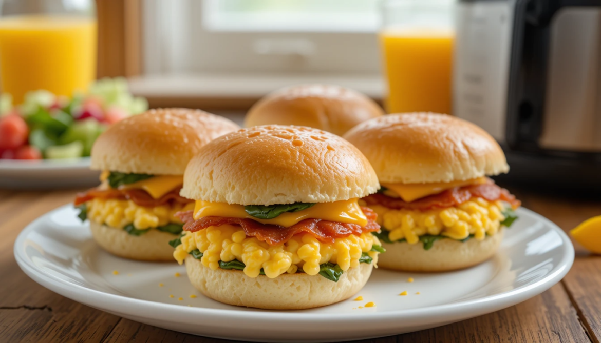 Air Fryer Breakfast Sliders A Delicious Start to Your Day