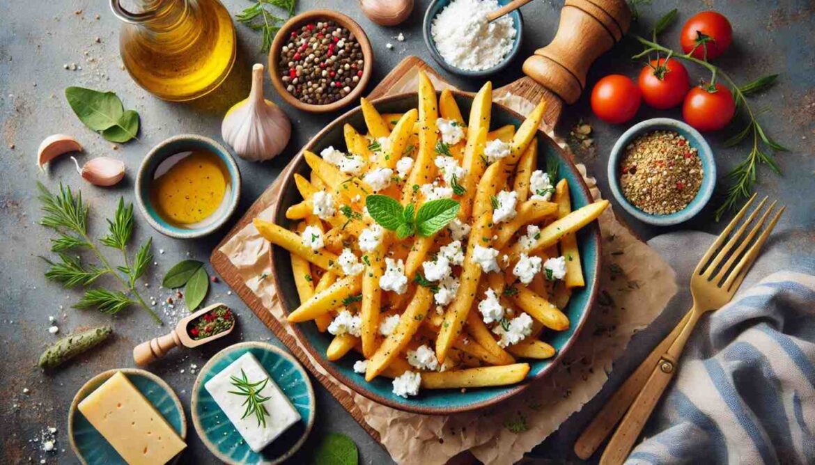 Air Fryer Greek Feta Fries A Delicious and Healthy Twist