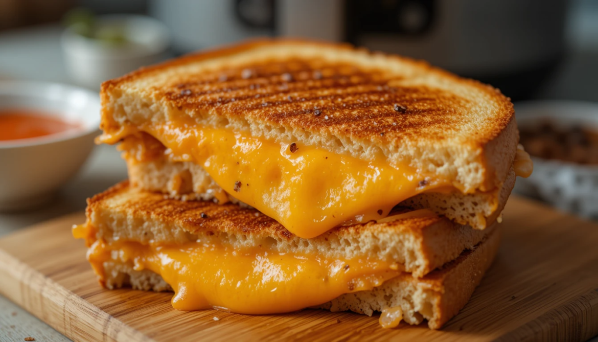Air Fryer Grilled Cheese Sandwich A Crispy and Delicious Twist