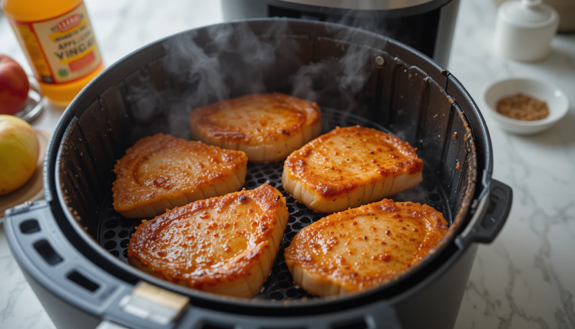 Air Fryer Pork Chops with Apple Cider Glaze A Deliciously Easy Recipe