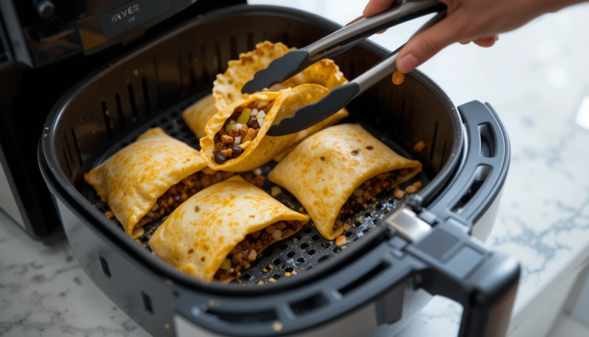 Air Fryer Vegan Black Bean Tacos The Ultimate Healthy Taco Recipe