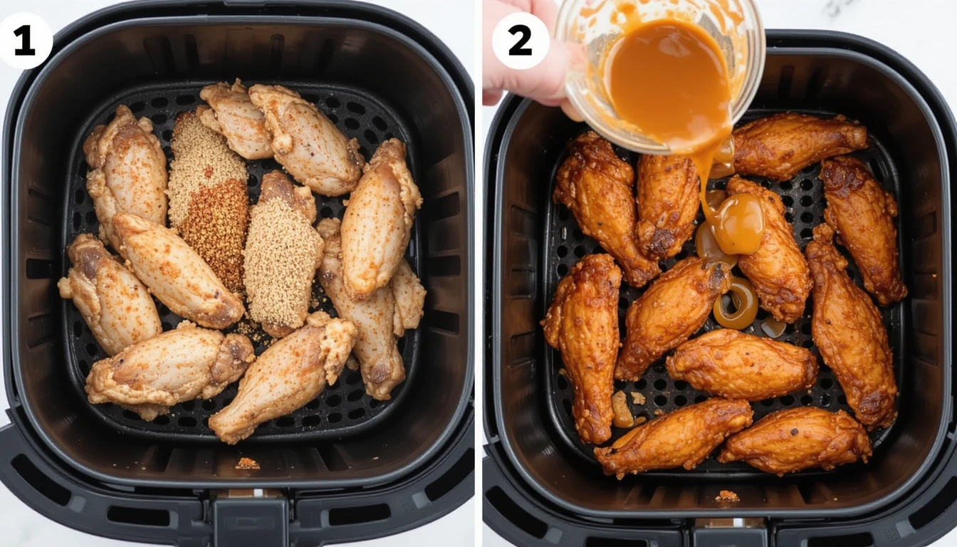 Thawed Chicken Wings In Air Fryer
