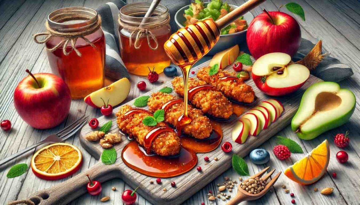Apple and Honey-Glazed Chicken Tenders Recipe A Sweet and Savory Delight