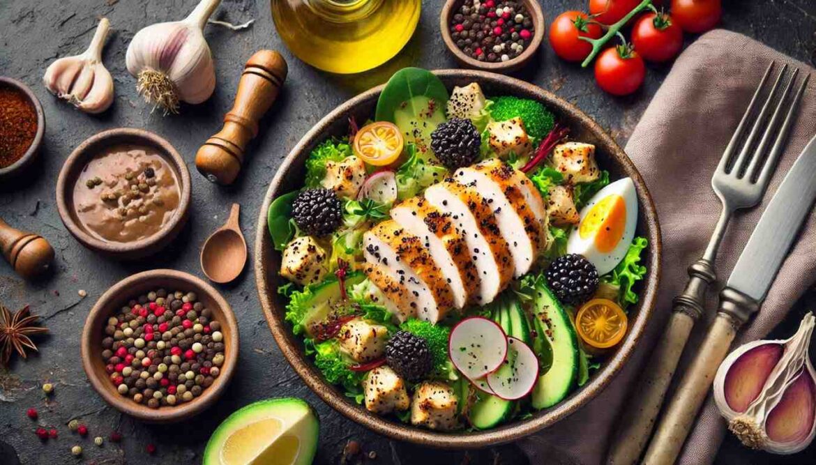 Black Truffle Chicken Salad A Gourmet Delight