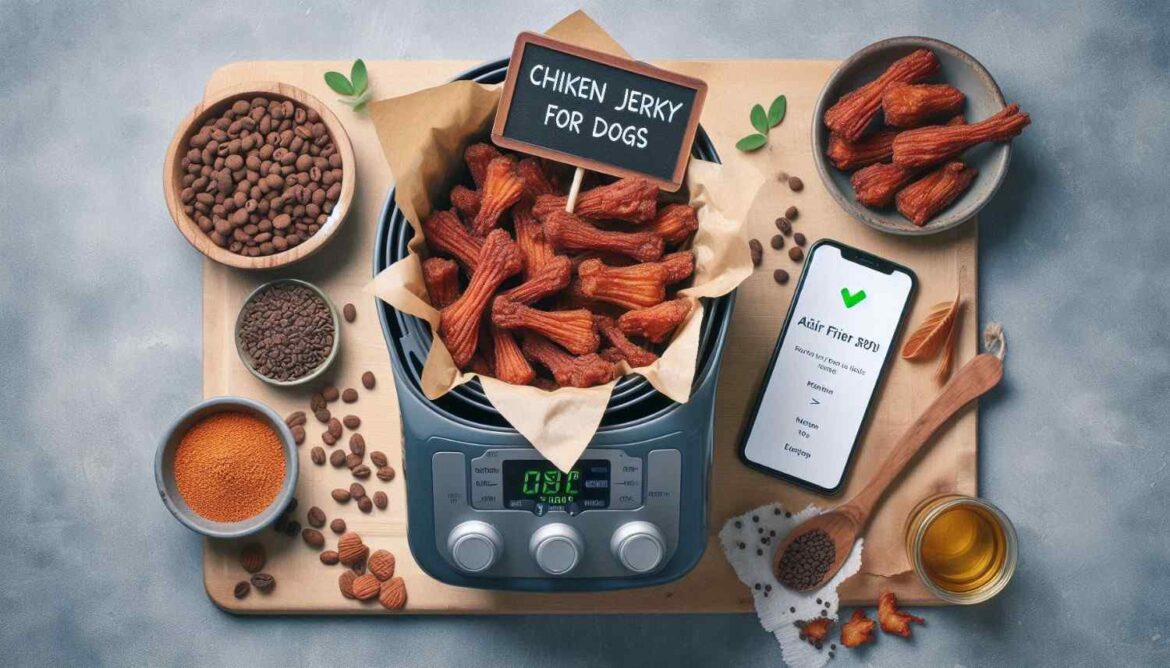 Chicken Jerky for Dogs Air Fryer Recipe for Healthy and Delicious Treats