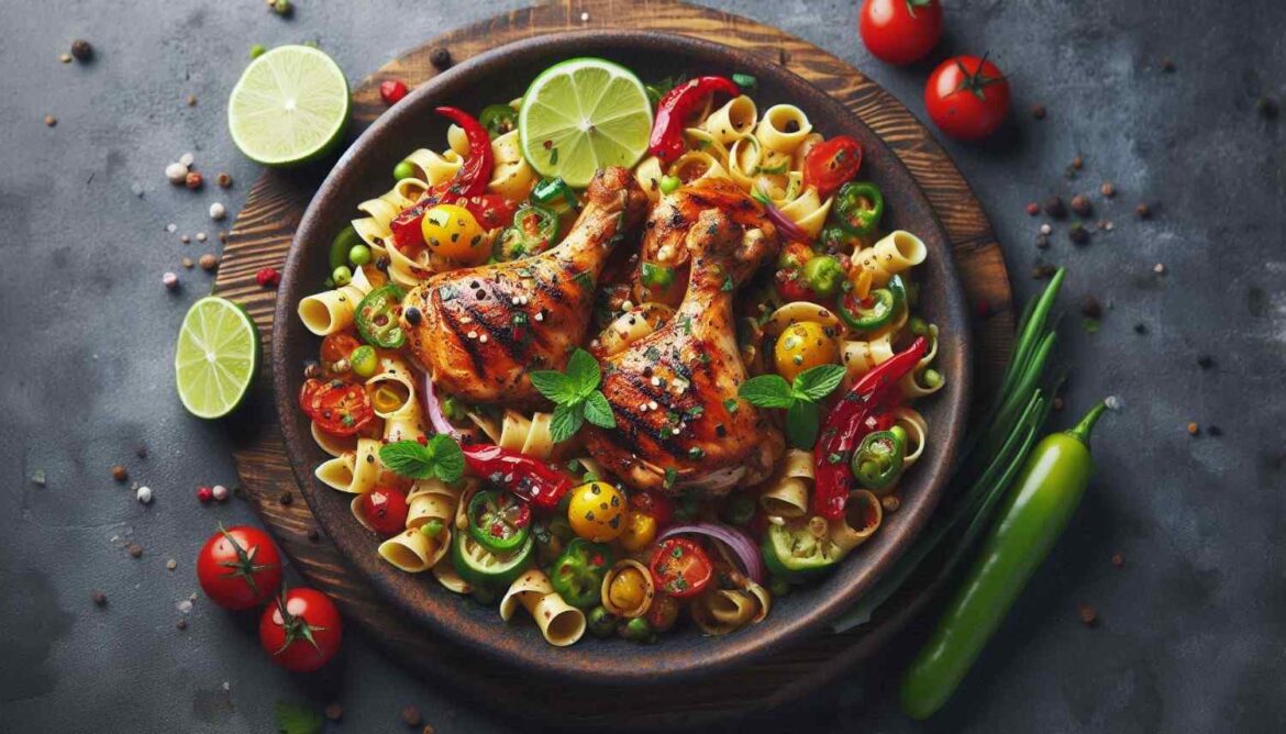 Chimichurri Chicken Thighs Pasta A Flavorful Fusion of Zesty Herbs and Tender Chicken