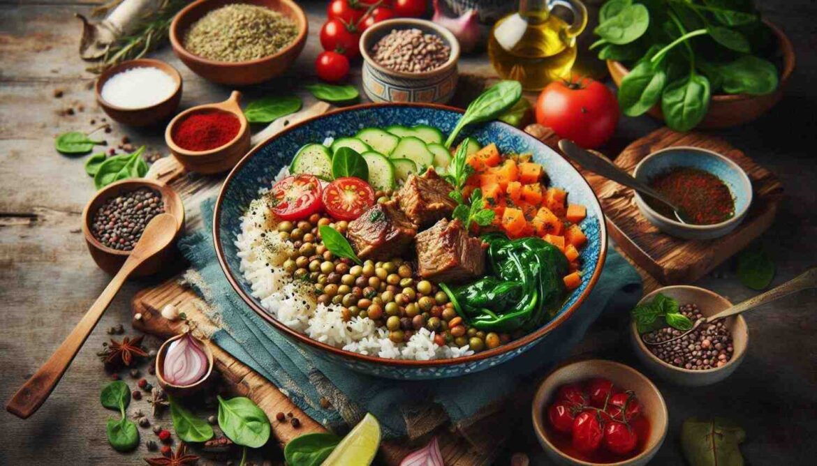 Lebanese Lamb Lentils Rice and Spinach Recipe: A Flavorful Middle Eastern Dish