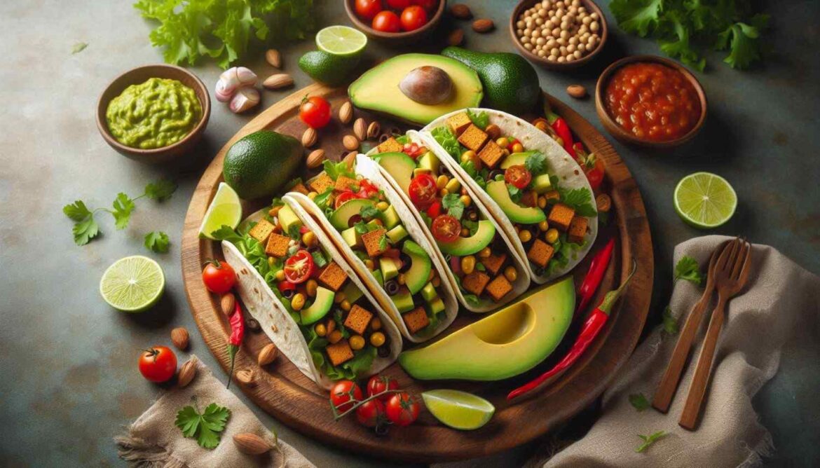 Tempeh Tacos with Avocado Kiwi Salsa: A Flavorful and Healthy Recipe