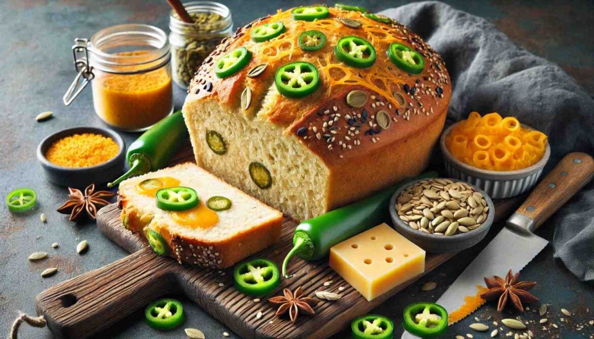 Vegan Jalapeno Cheddar Artisan Bread Recipe A Perfect Blend of Spice and Comfort