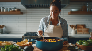 Taco Soup Frios Recipe Card